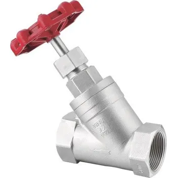 Ventil Nerezový uzavírací sedlový ventil šikmý - NEREZ - INOX - 3/4" 358S