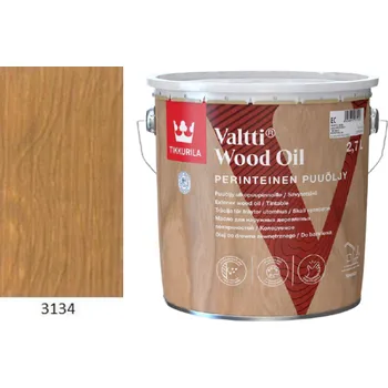 Olej na dřevo Tikkurila Valtti Wood Oil - PUUÖLJY - 2,7L - 3134 + dárek k objednávce nad 1000Kč