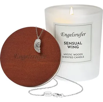 Náhrdelník Svíčka ENGELSRUFER Náhrdelník s křídlem ERJC-LILWING