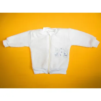 Arex, ČR Teplá kojenecká mikina s výšivkou Barva: smetanová, Velikost: 56