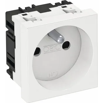 Elektrická zásuvka Zásuvka OBO 2P+PE bílá