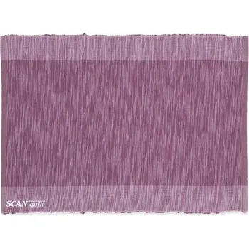 prostírání SCANquilt prostírání MELI pruh fialková prostírání cca 30 x 45 cm
