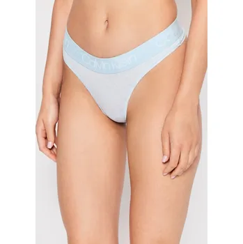 Kalhotky Dámské tanga Calvin Klein QD3751 M Sv. modrá