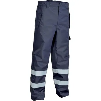 montérky Reflexní pracovní kalhoty nehořlavé COFRA PECS Barva: Šedá, Velikost: 2XL