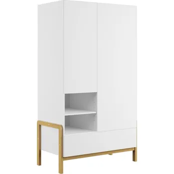 Šatní skříň Victor | šatní skříň | bílá | 100x180x55 cm