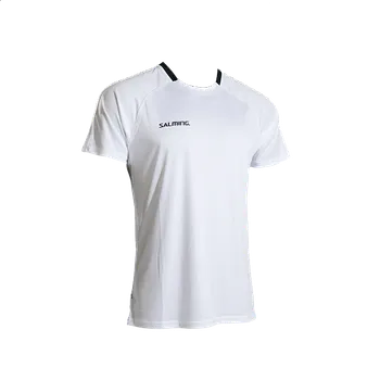 Pánské tričko Salming triko Core 22 Match Tee JR White vel. 128