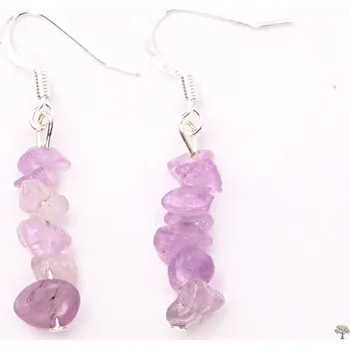 Náušnice Magieprirody.cz Náušnice Ametyst světlý #79