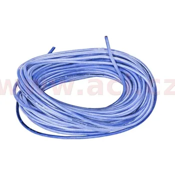 elektrický kabel silikonový kabel s průřezem 0,75 mm, modrá izolace, (cena za 1 m), 9900E10M