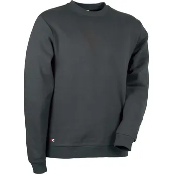 pracovní mikina Pracovní mikina COFRA BIGGIN Barva: Antracitová, Velikost: S Kvalitní Italské pracovní tričko