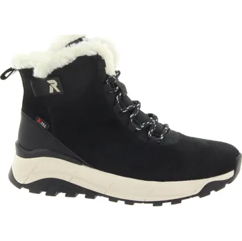 Dámské kozačky RIEKER Dámský kožený černý kotník W0060-00-265 Velikost 40