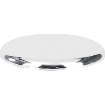 Přepadová krytka pro umyvadlo matný chrom