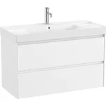 Koupelnová skříňka s umyvadlem Roca ONA 100x64,5x46 cm bílá mat ONA1002ZBM