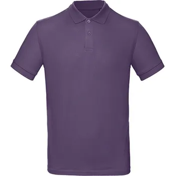 Pánská košile B&C Pánská polokošile PM430 Radiant Purple M