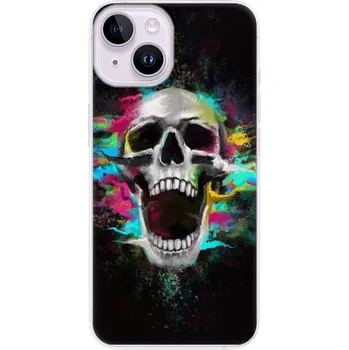 Pouzdro na mobilní telefon Odolné silikonové pouzdro iSaprio - Skull in Colors - iPhone 14