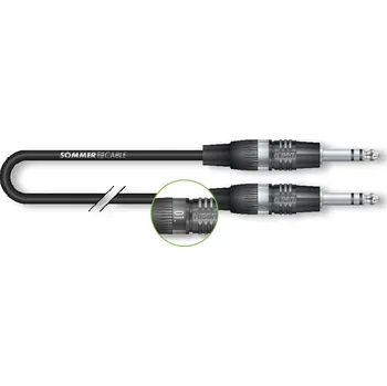 Sommer Cable MC The Stage Micro, Black, 0,25m