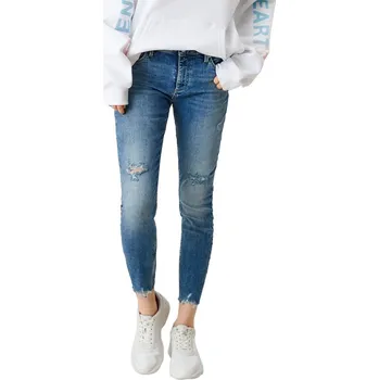 Dámské džíny s.Oliver Q/S dámské skinny SADIE 2111703/54Z4 Modrá 36