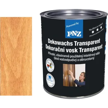 Olej na dřevo PNZ Dekorační vosk Transparent 0,25l zlatý javor