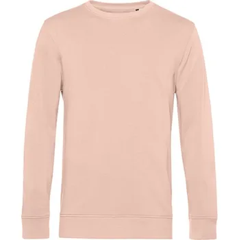 Pánské tričko B&amp;C Unisex tričko s dlouhým rukávem WU31B Soft Rose L