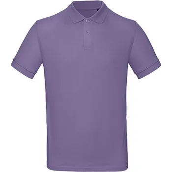 Pánská košile B&amp;C Pánská polokošile PM430 Millennial Lilac 3XL