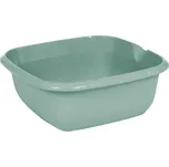 Mísa čtv.38x38x15cm s výlevkou, sever.zelená,plast