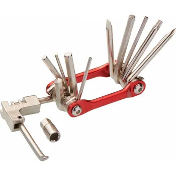 Příslušenství ke kompresoru WERKZEYT Multifunkční nářadí na kolo 11v1, malé rozměry