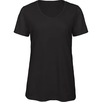 Dámské tričko B&C Dámské triko TW058 Black M