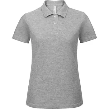 Dámská košile B&C Dámská polokošile PWI11 Heather Grey XL