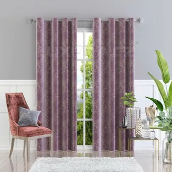 Dekorativní polštářek Závěs VELVET starorůžový - 40 x 40 cm