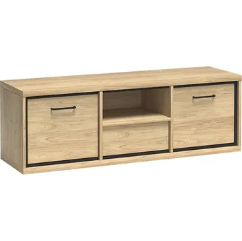 Televizní stolek Tv Stolek Mediolan 139cm Natural Hikora, M12