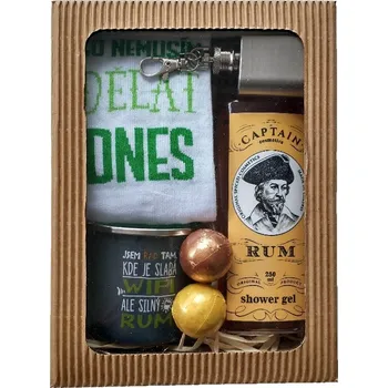 Dárkový potravinový koš Dárkový balíček pro muže 3592