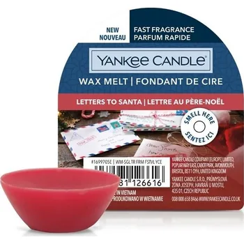 Yankee Candle Vonný vosk 22 g, Letters To Santa