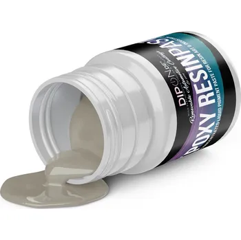 Lak na dřevo DIPON Štěrkově šedá (RAL 7032) Šedá pigmentová pasta Hmotnost: 30 g