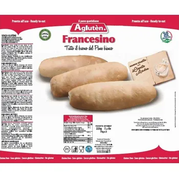 Pečivo FRANCESINO kváskové bagety 3x75g - bez lepku Agluten