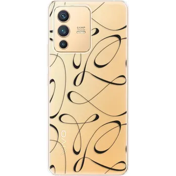 Pouzdro na mobilní telefon Odolné silikonové pouzdro iSaprio - Fancy - black - Vivo V23 5G