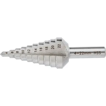 Vrták Graphite Stupňovitý vrták 4-22 mm