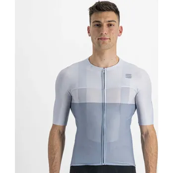 cyklistický dres SPORTFUL Cyklistický dres s krátkým rukávem - LIGHT PRO - šedá 2XL