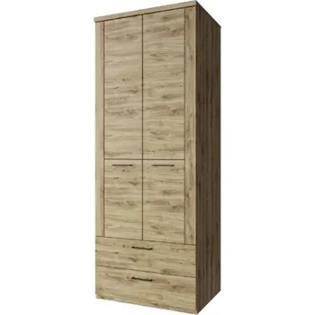 Dětská skříň DOORSET skříň 2D2S dub navarra