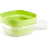 Cedník i box na ovoce a zeleninu, 3 v 1, zelený - Lékué