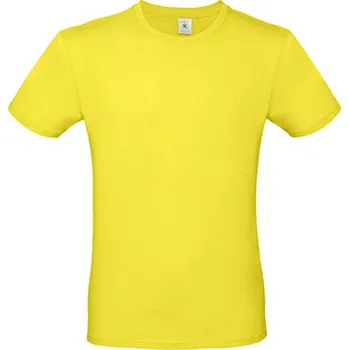 Pánské tričko B&C Pánské tričko TU01T Solar Yellow L