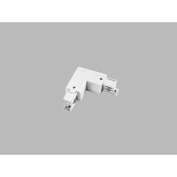 LED lišta Led2 Levá rohová spojka ECO TRACK LEFT L-FEED k profilu ECO TRACK Barva: Bílá