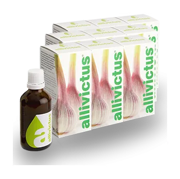 Doplněk stravy Allivictus Tinktura 9x 50 ml