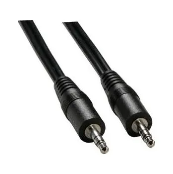 Audio kabel Logo Kabel Jack 3,5mm M-Jack 3,5mm M, 1.5m, černá, Logo 24600