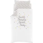 TRÄUMELAND Povlečení 100/135 + 40/60 Sternentraum gelb