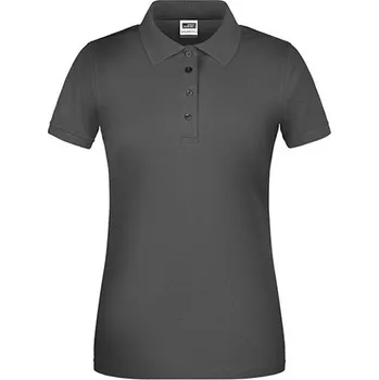 Dámské tričko James&amp;Nicholson Dámská polokošile JN873 Carbon 3XL