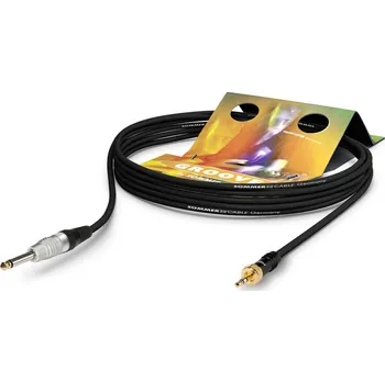 Příslušenství ke zvukové technice Sommer Cable IC Onyx Tynee Black, 0,50m