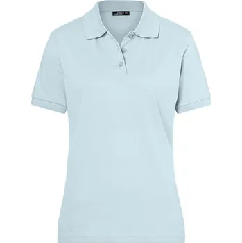Dámské tričko James&amp;Nicholson Dámská polokošile JN071 Light Blue XL
