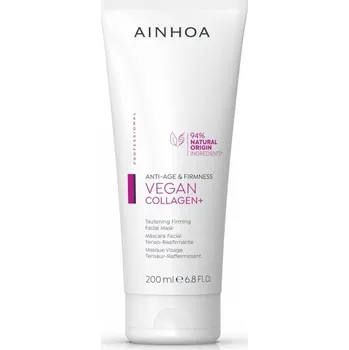 Pleťová maska Ainhoa Vegan Collagen+ Tautening Firming Facial Mask - Zpevňující liftingová maska 200 ml
