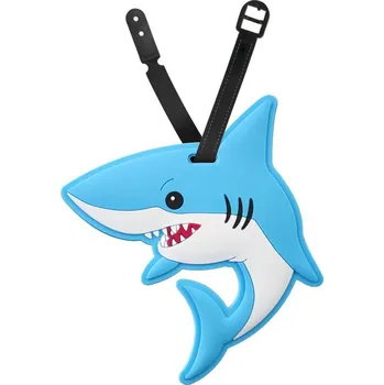 Příslušenství k zavazadlu KUFRYPLUS Jmenovka na kufr LTD173 Žralok