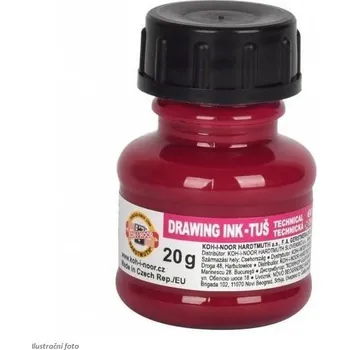 Výtvarná barva KOH-I-NOOR Tuš technická 20g - magenta