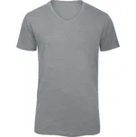 B&C Pánské tričko TM057 Heather Light Grey M